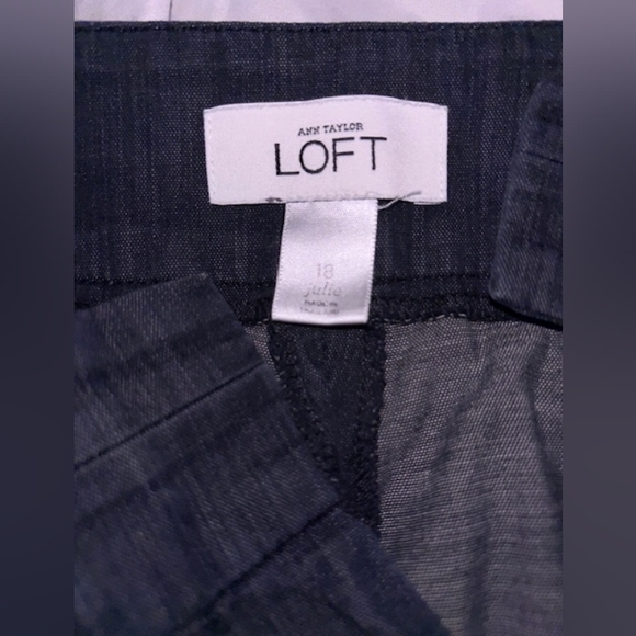 LOFT Navy Pants - Picture 2 of 4